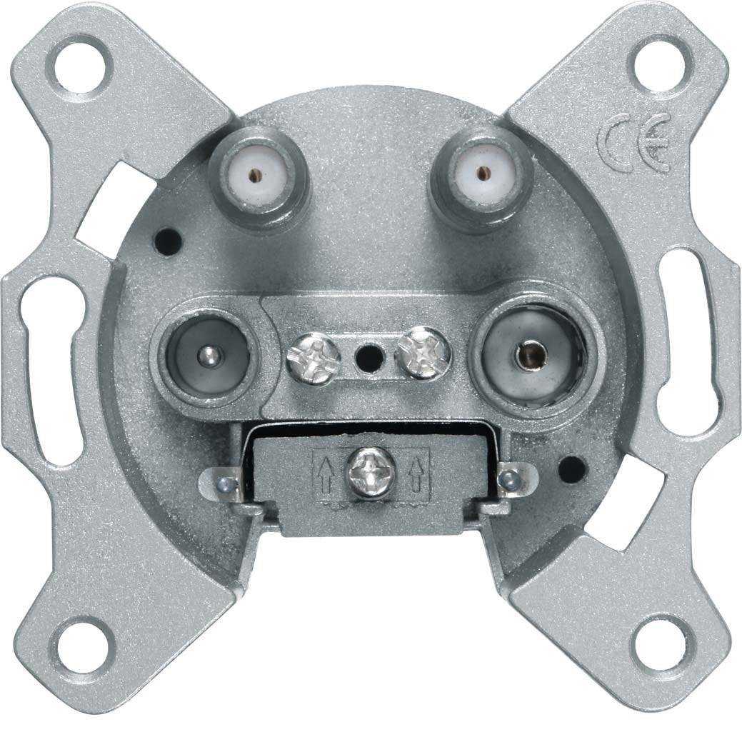 Berker 459410 Antennen-Steckdose 4Loch 2SAT,TV,FM, Einzeldose Mesch Shop Berker 459410 Antennen-Steckdose 4Loch 2SAT,TV,FM, Einzeldose Mesch Shop